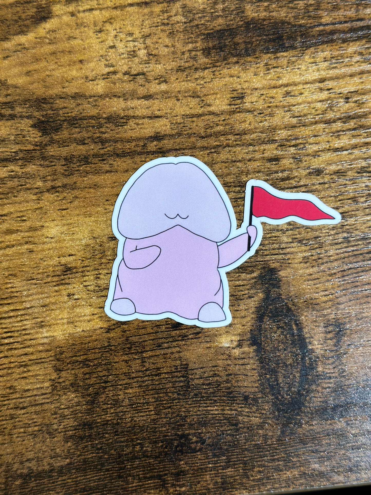 Mr. Worning Sticker
