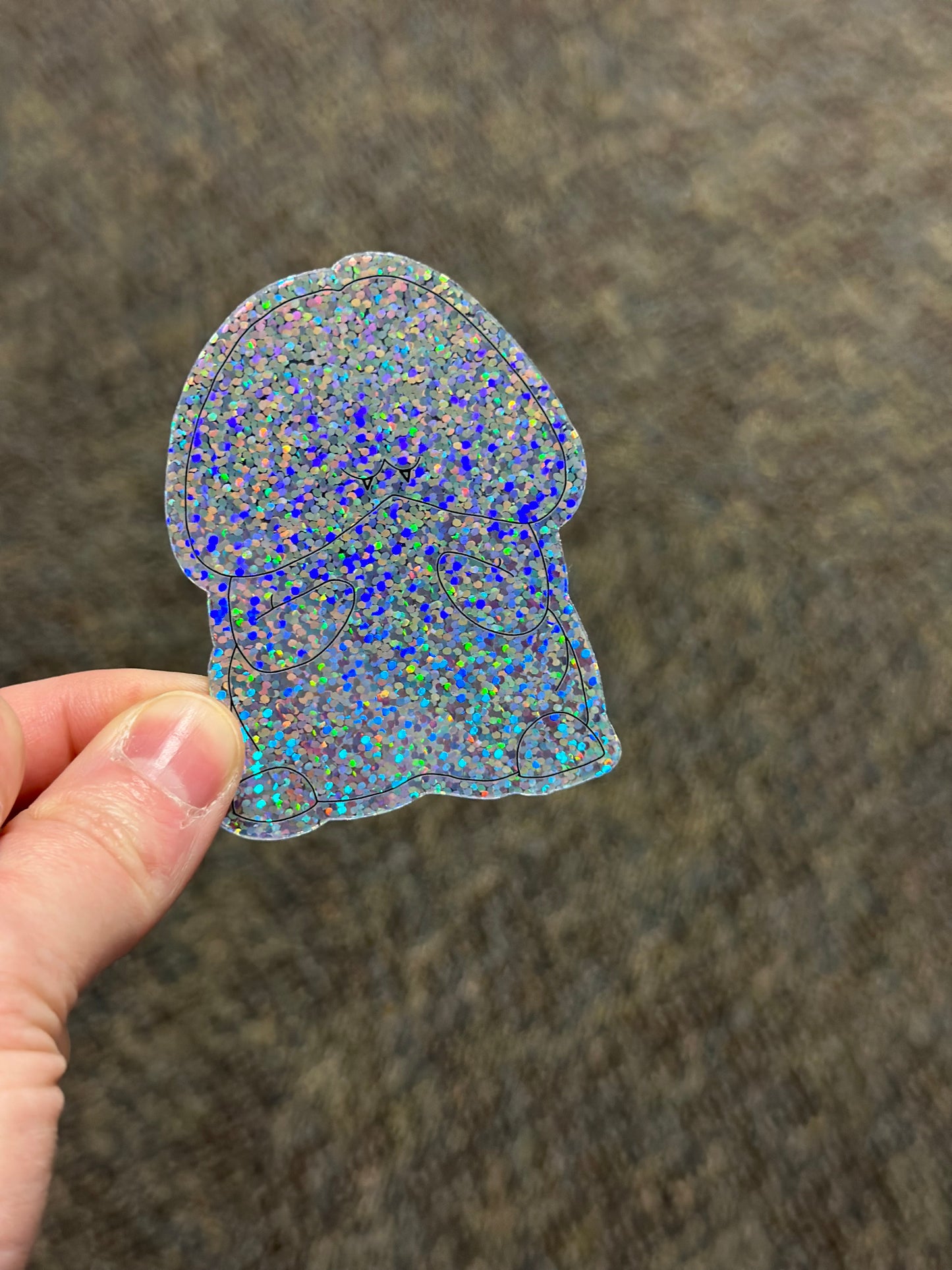 Glitter Killer Peen Sticker