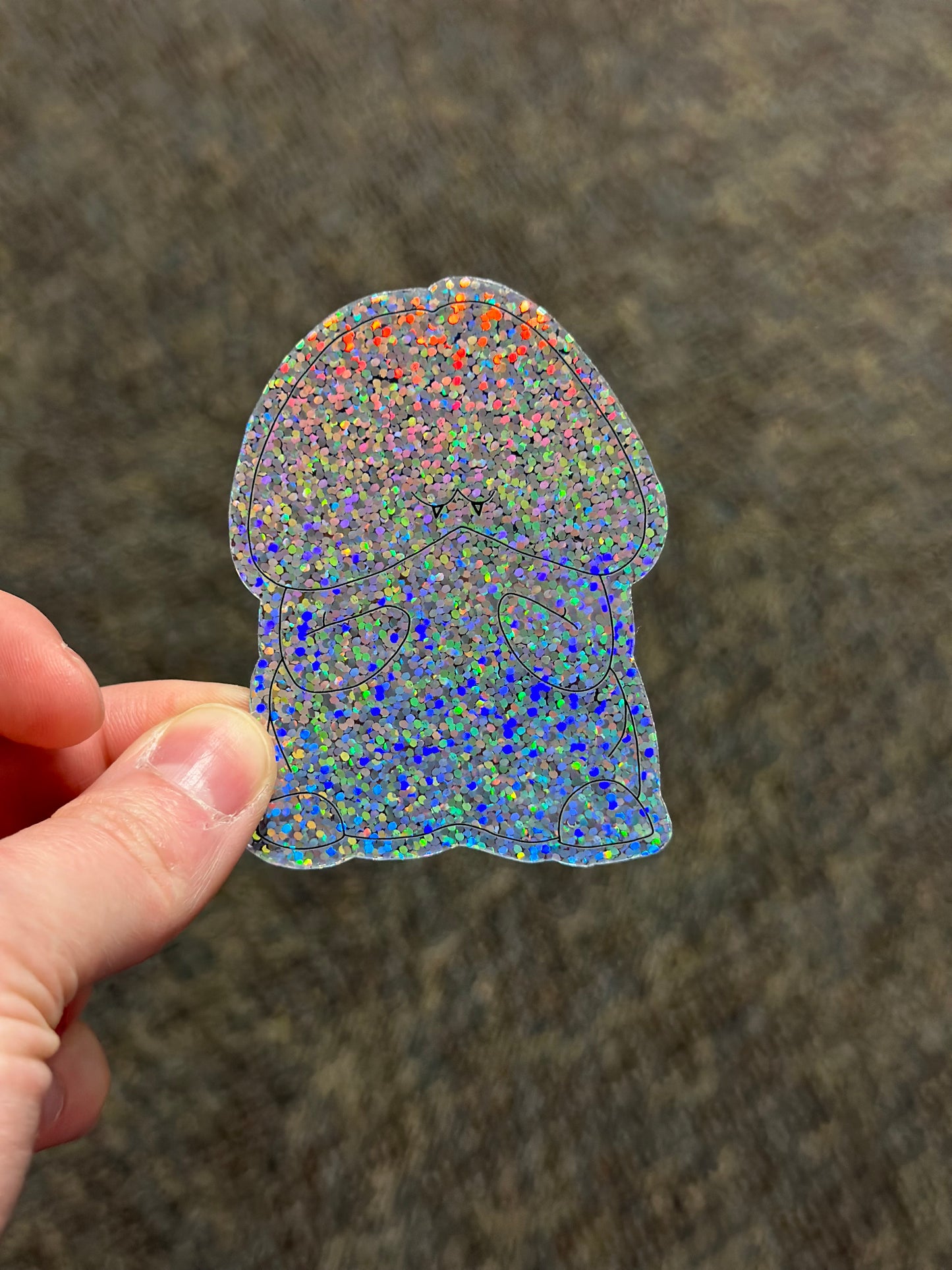 Glitter Killer Peen Sticker