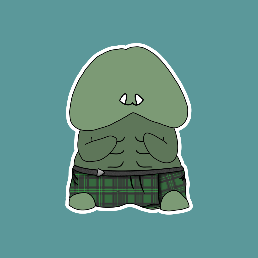 Douglas Wickstaff Peen Licensed Sticker