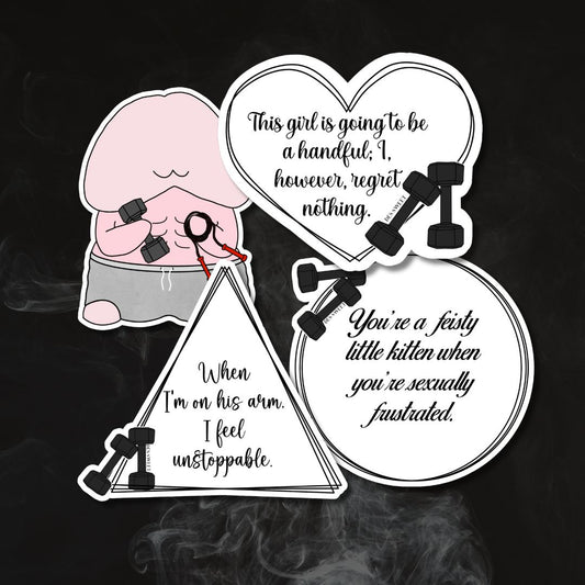 Revenge Body Quote Stickers