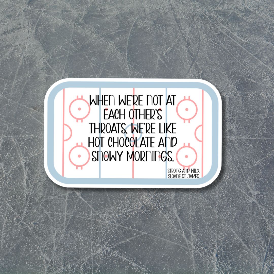 Strong and Wild Quote Sticker