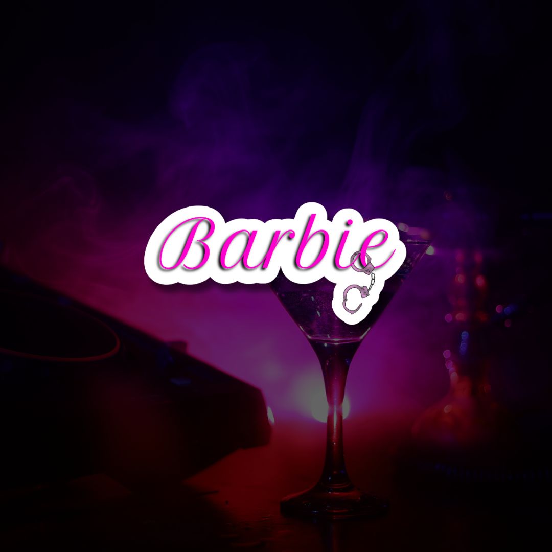 Sins & Secrets Barbie Nickname Sticker