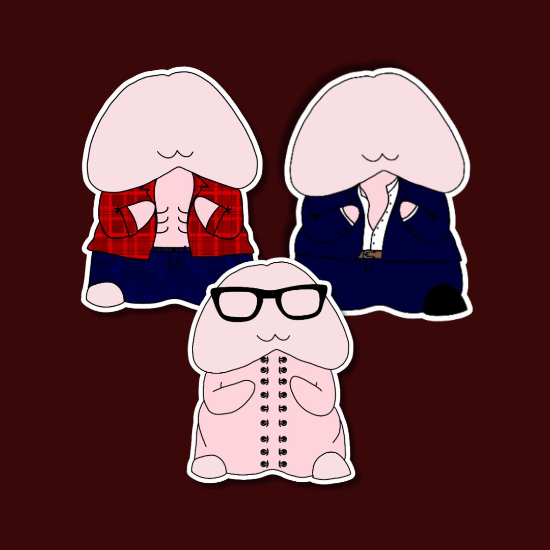 Sins & Secrets Why Choose Peen Sticker Pack