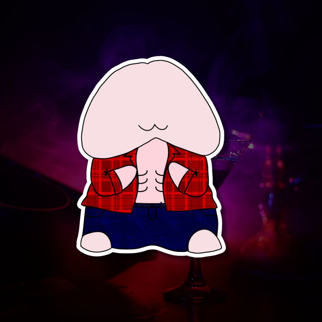 Sins & Secrets Milo Peen Sticker