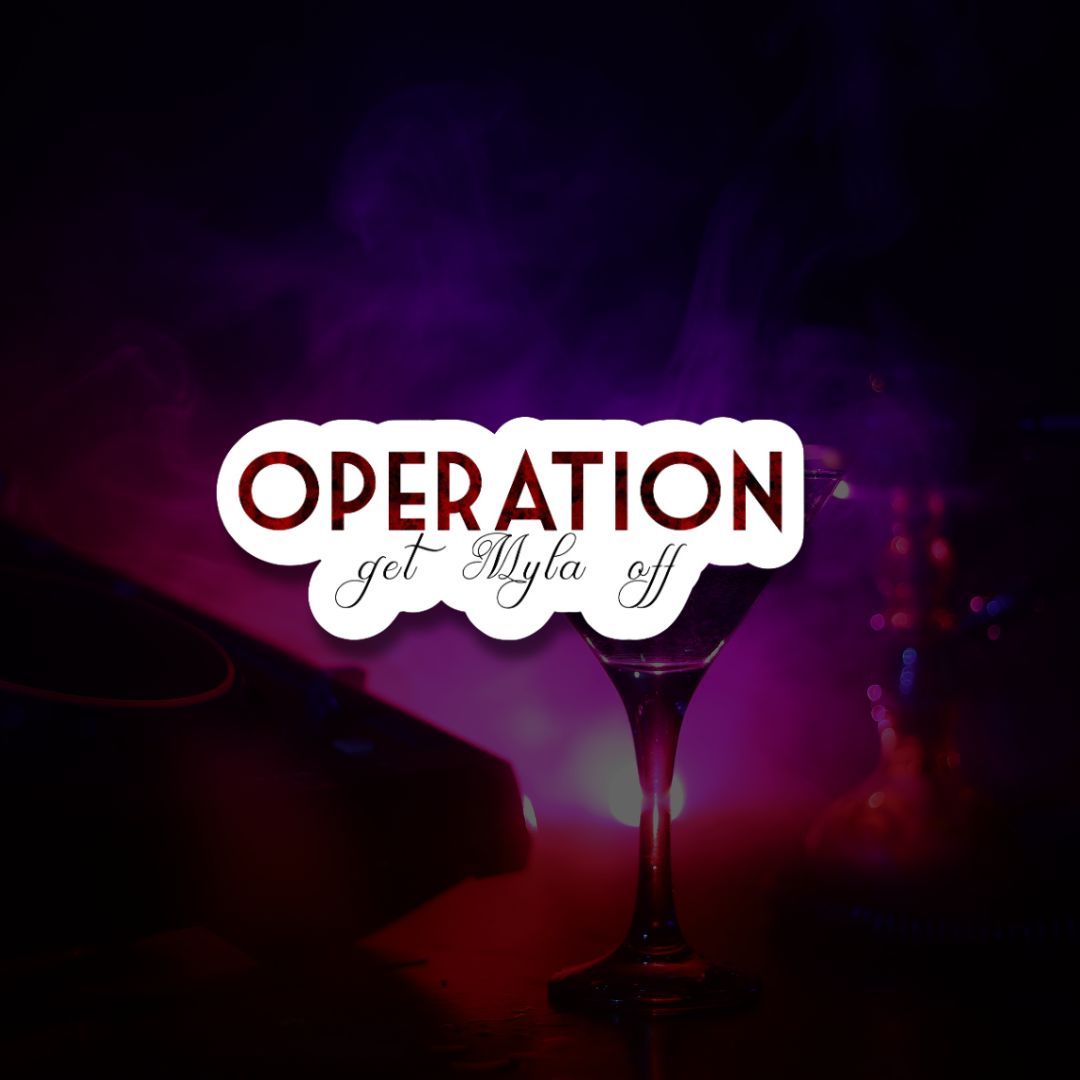 Sins & Secrets Operation Myla Sticker