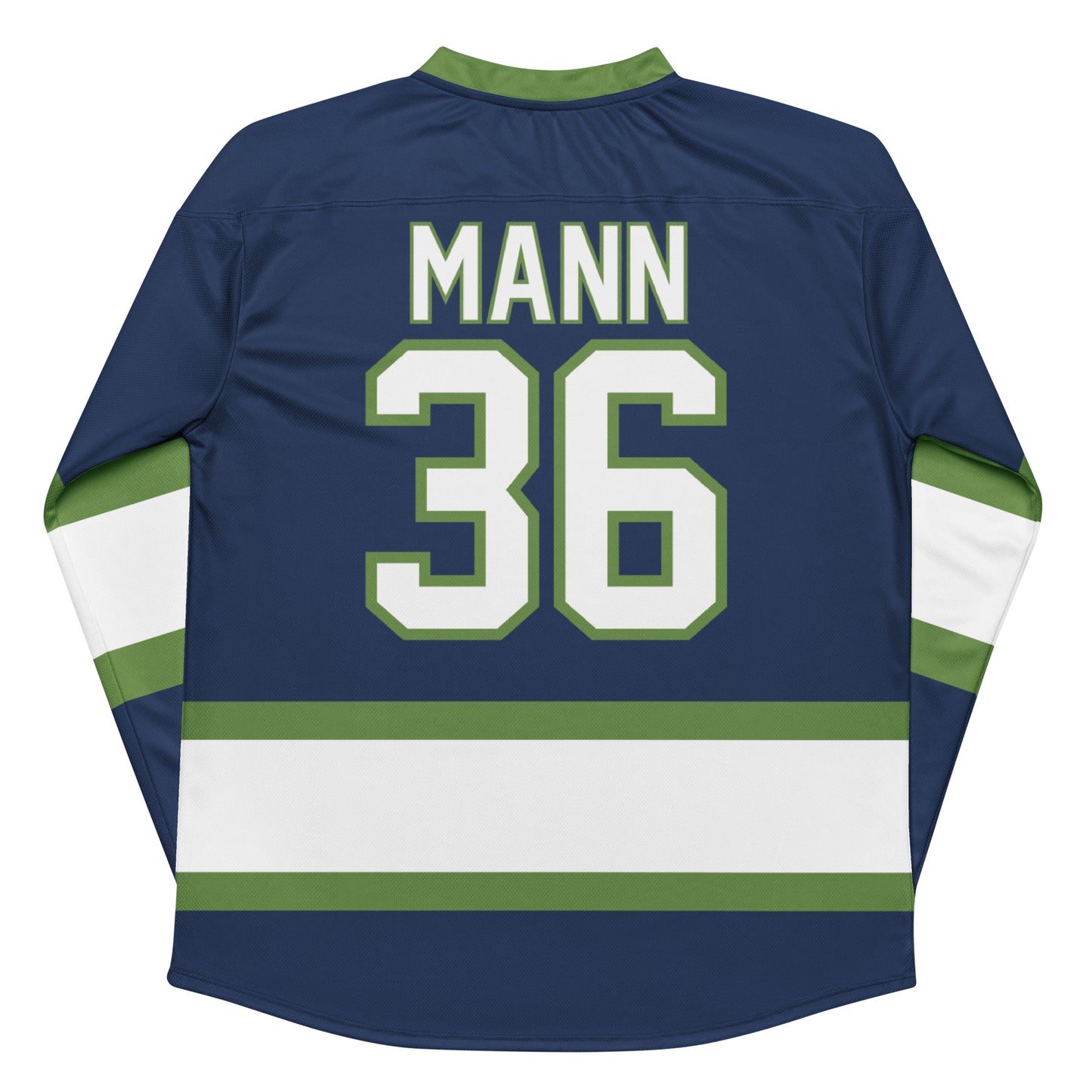 Mann hockey fan jersey