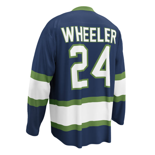 Wheeler hockey fan jersey