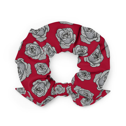 Book Roses Scrunchie