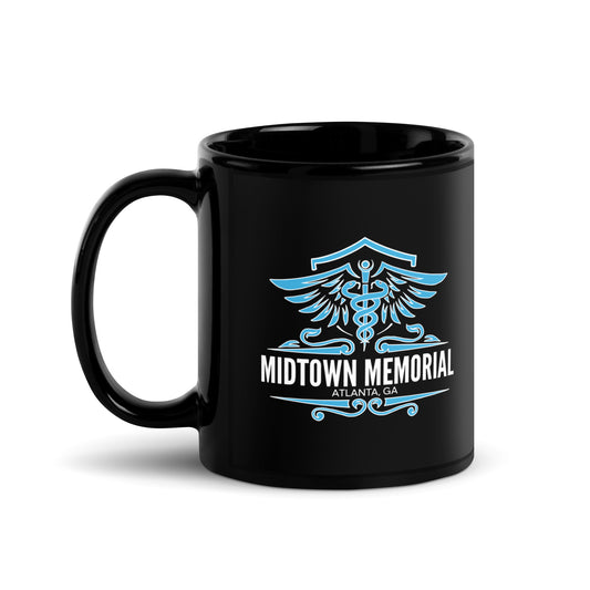 Midtown Memorial Black Mug
