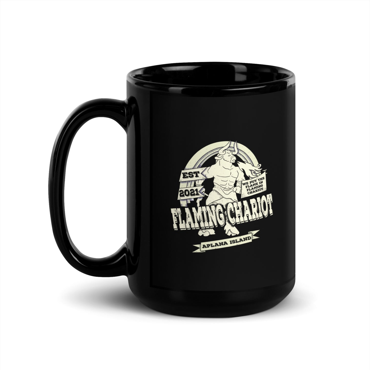 Flaming Chariot Mug