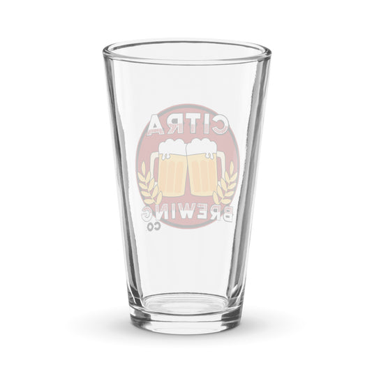 Citra Brewing pint glass