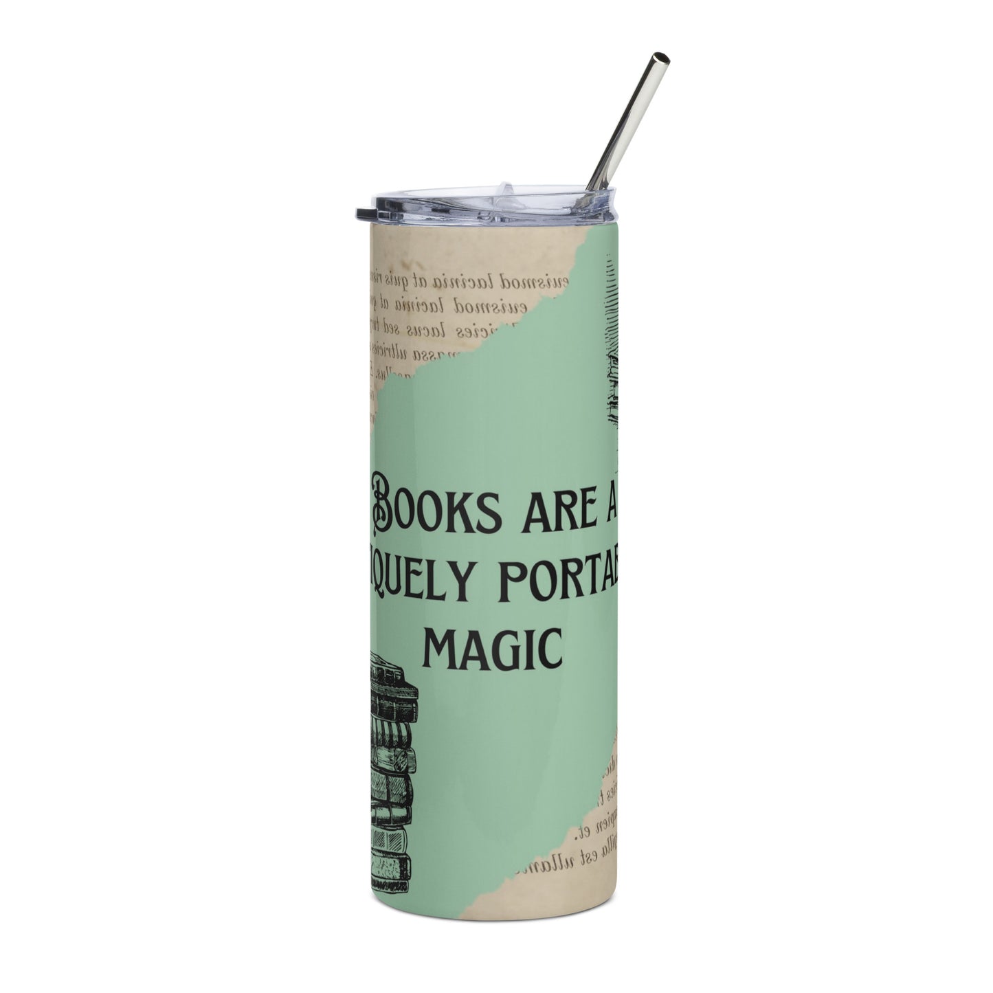 Books are Magic tumbler