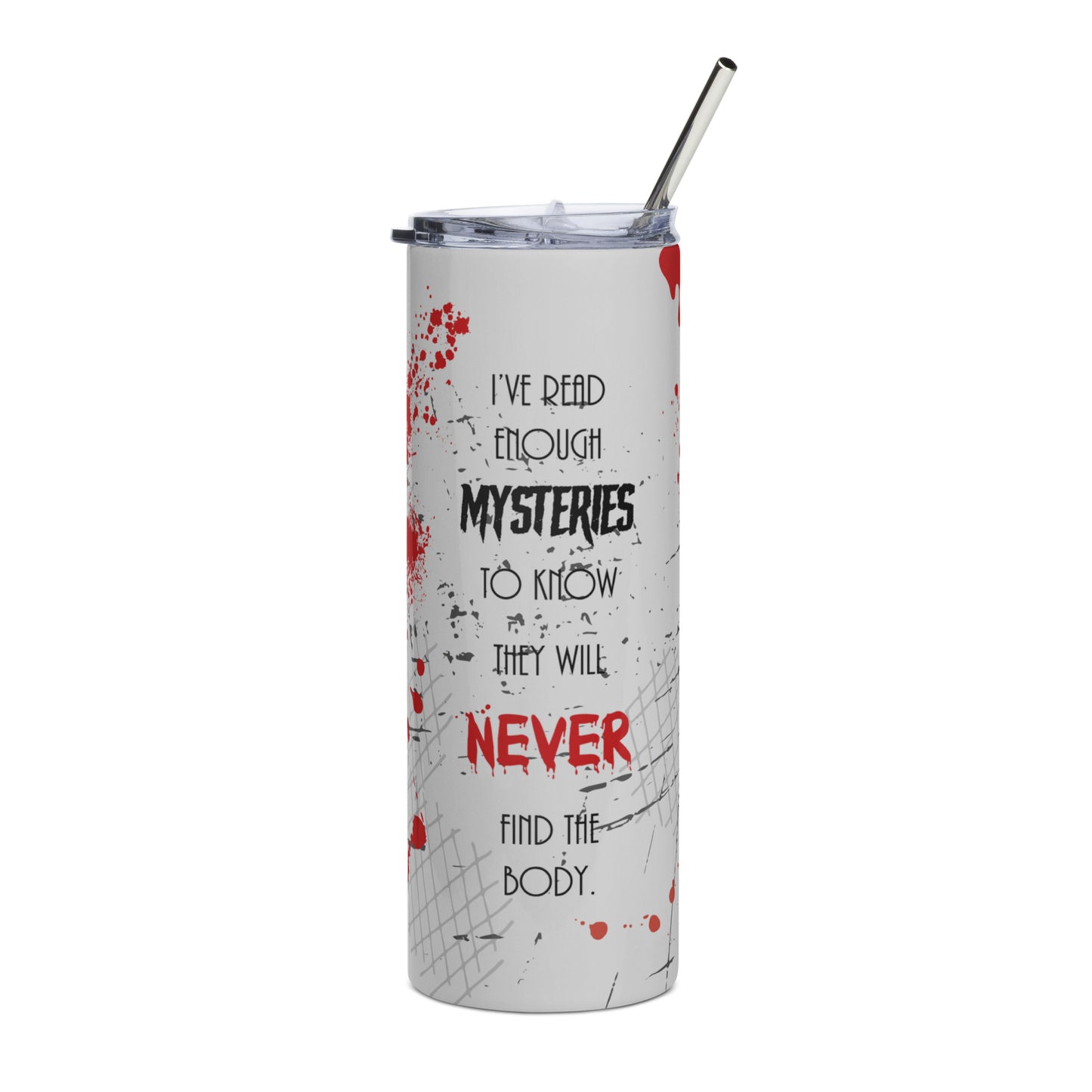 Mystery Reader tumbler