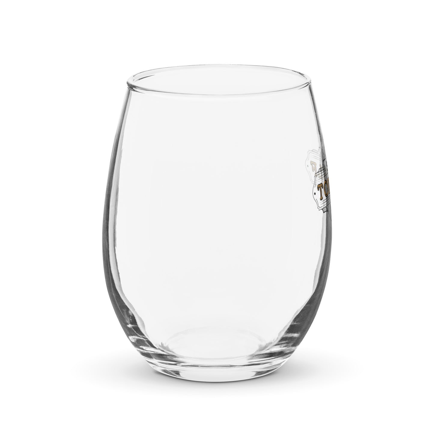 Top Shelf Stemless wine glass