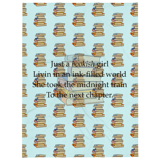 Bookish Girl Blanket
