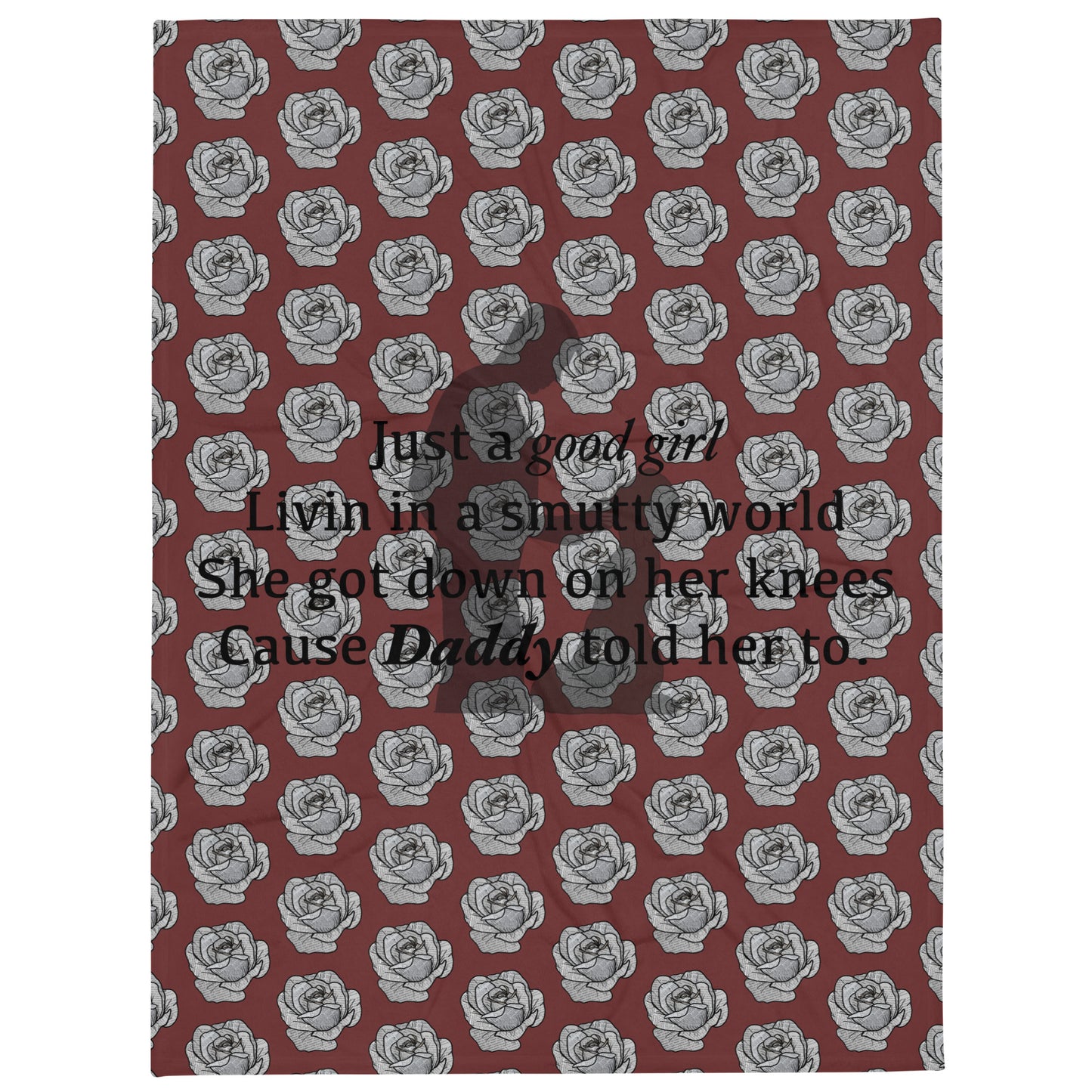 Just a Smutty Girl Blanket