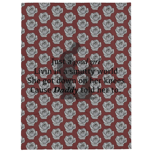 Just a Smutty Girl Blanket