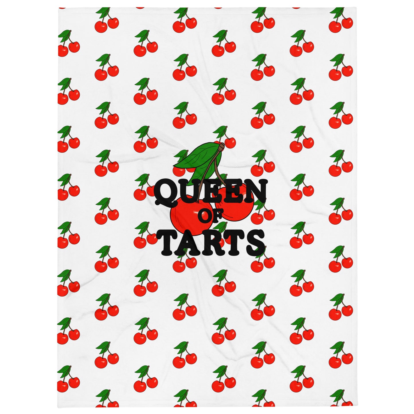 Queen of Tarts Throw Blanket