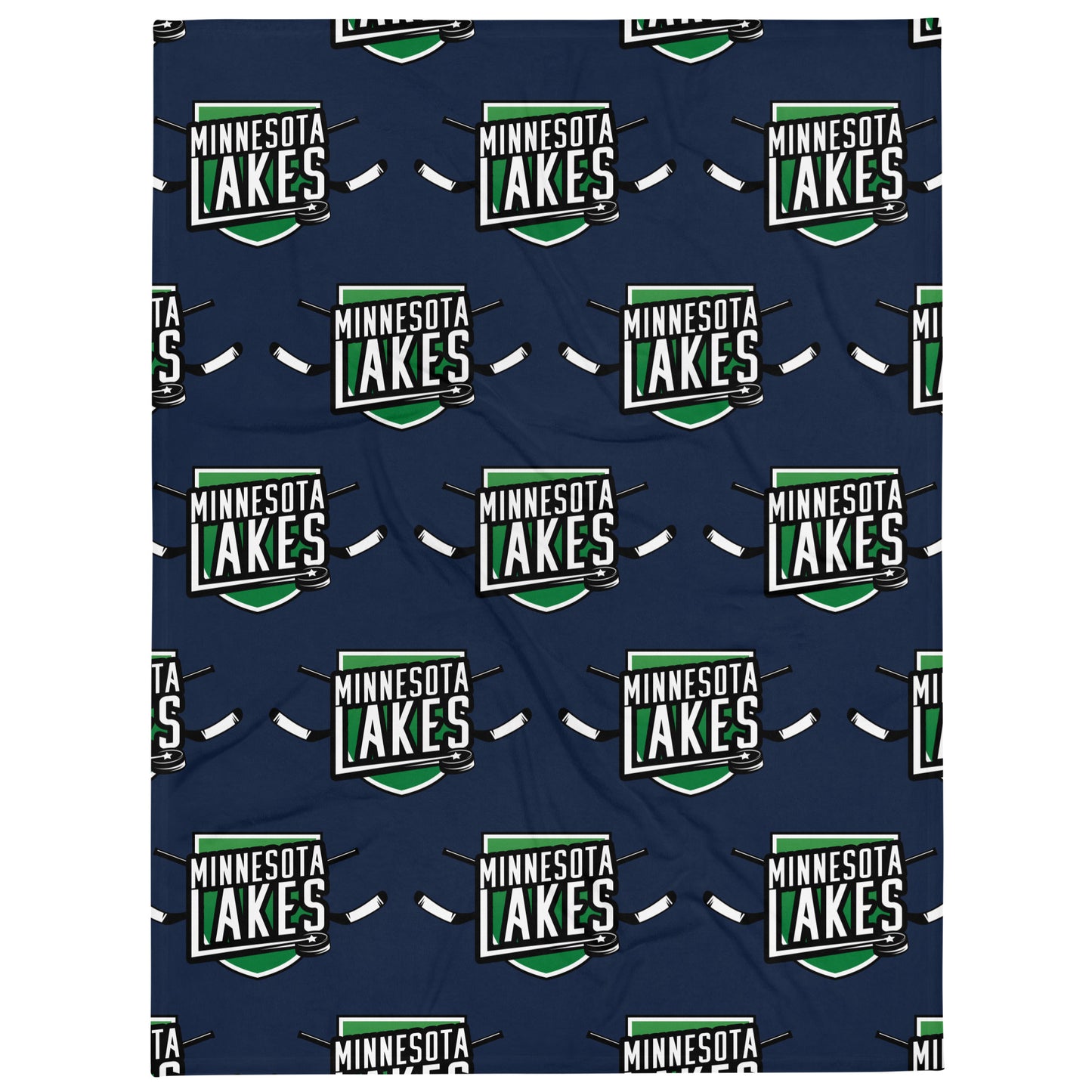 Lakes Hockey Throw Blanket