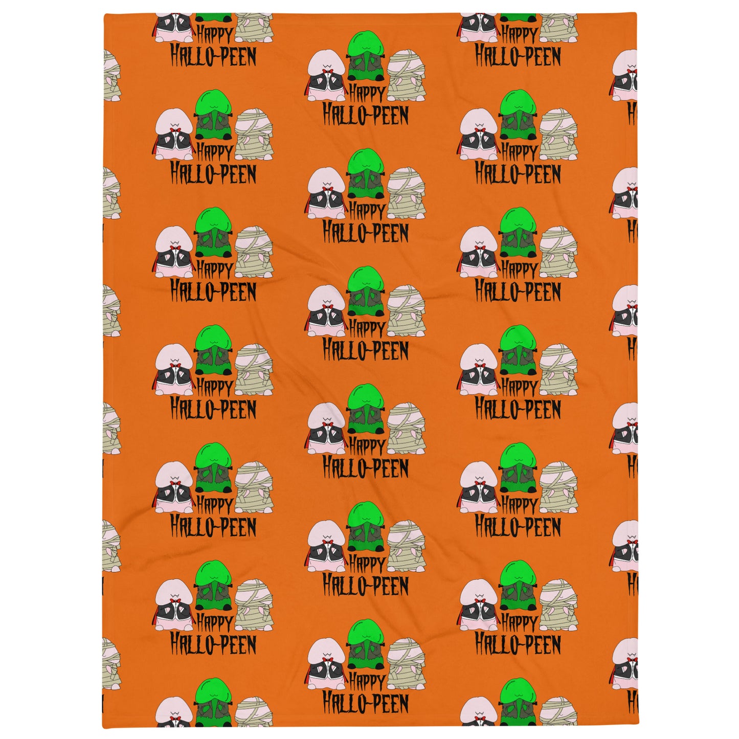 Hallo-peen Throw Blanket
