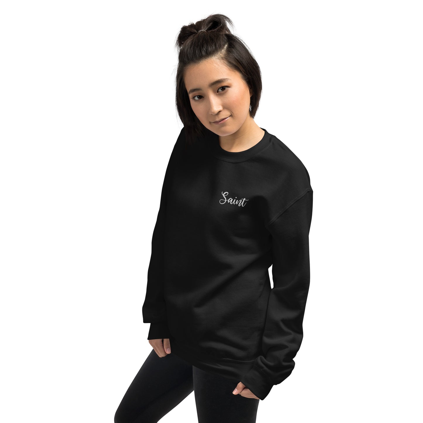MR- Saint Nickname Embroidered Sweatshirt