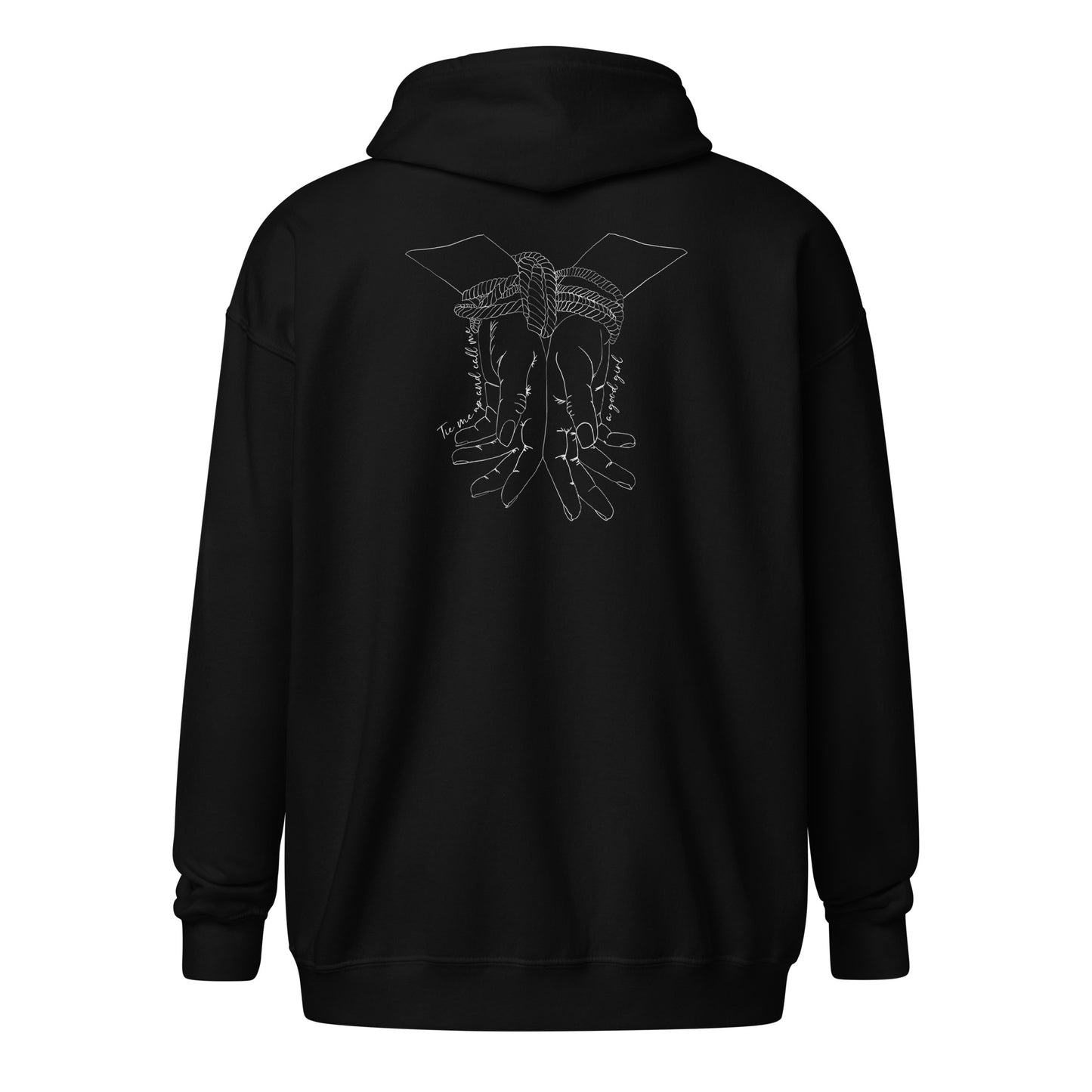 Good Girl zip hoodie