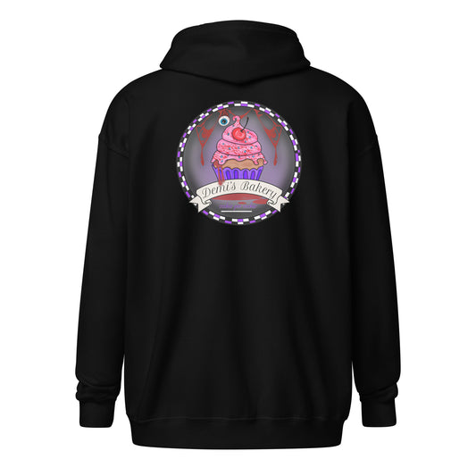 Birthday Buy Demi's Bakery zip hoodie