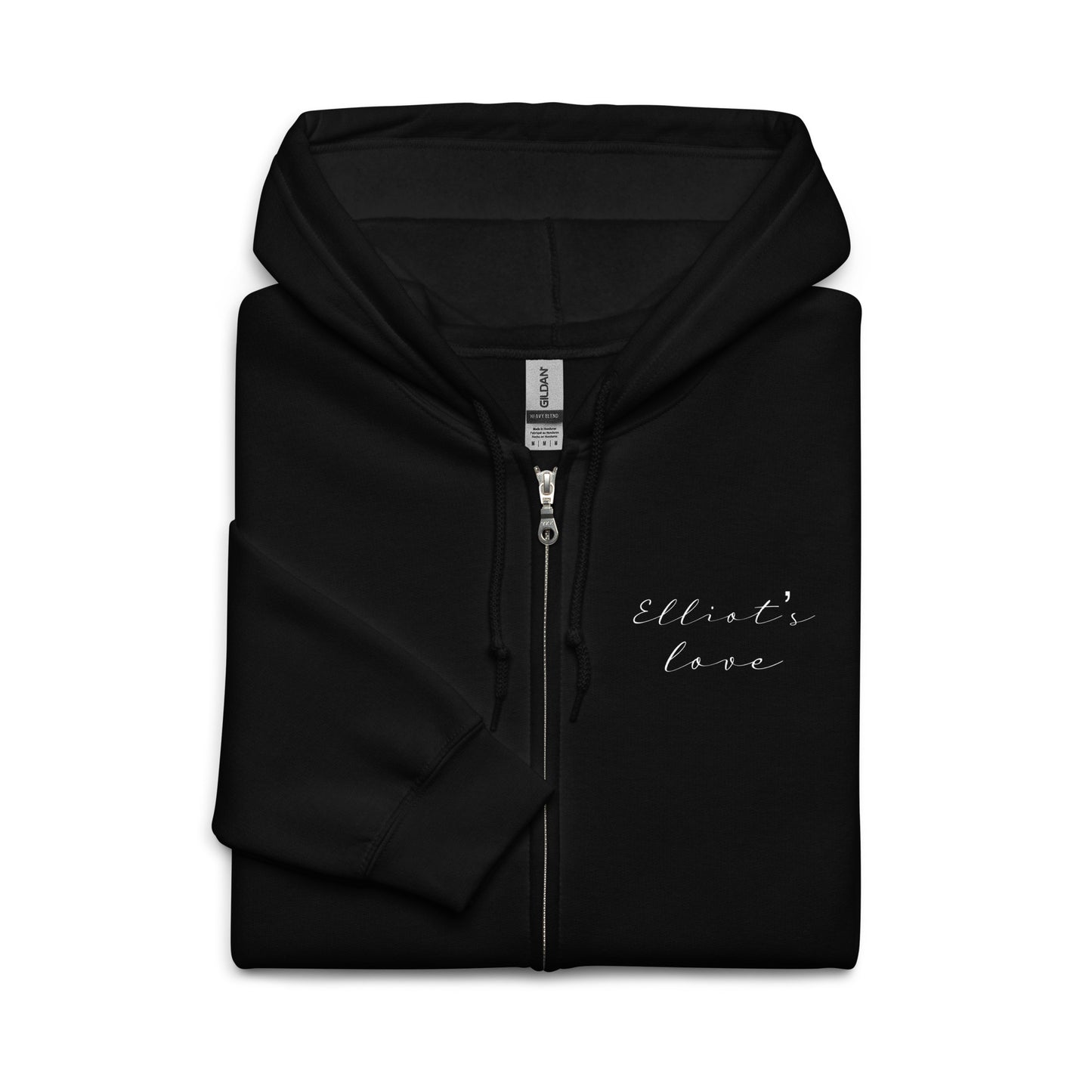 Elliot's Love zip hoodie