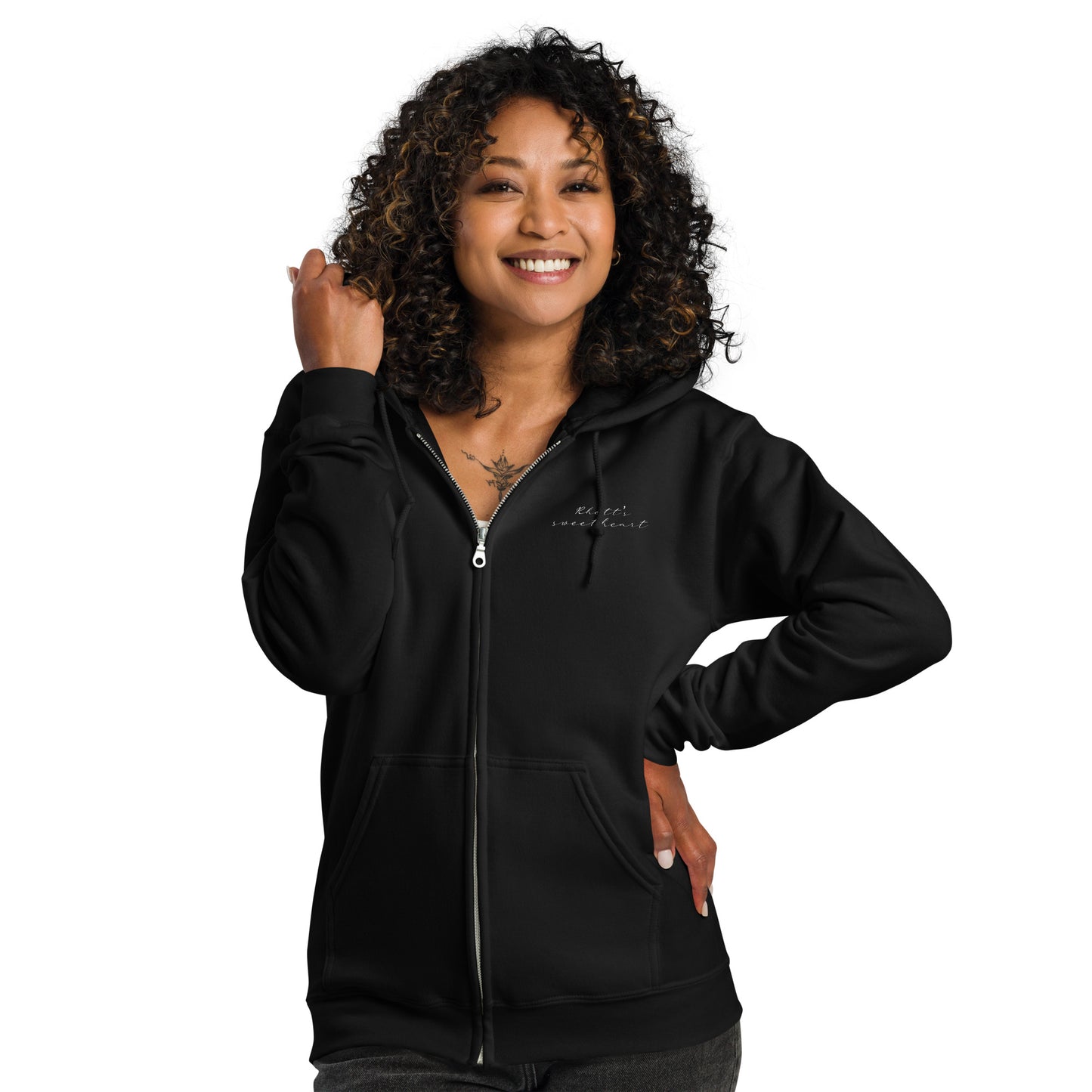 Rhett's Sweetheart zip hoodie