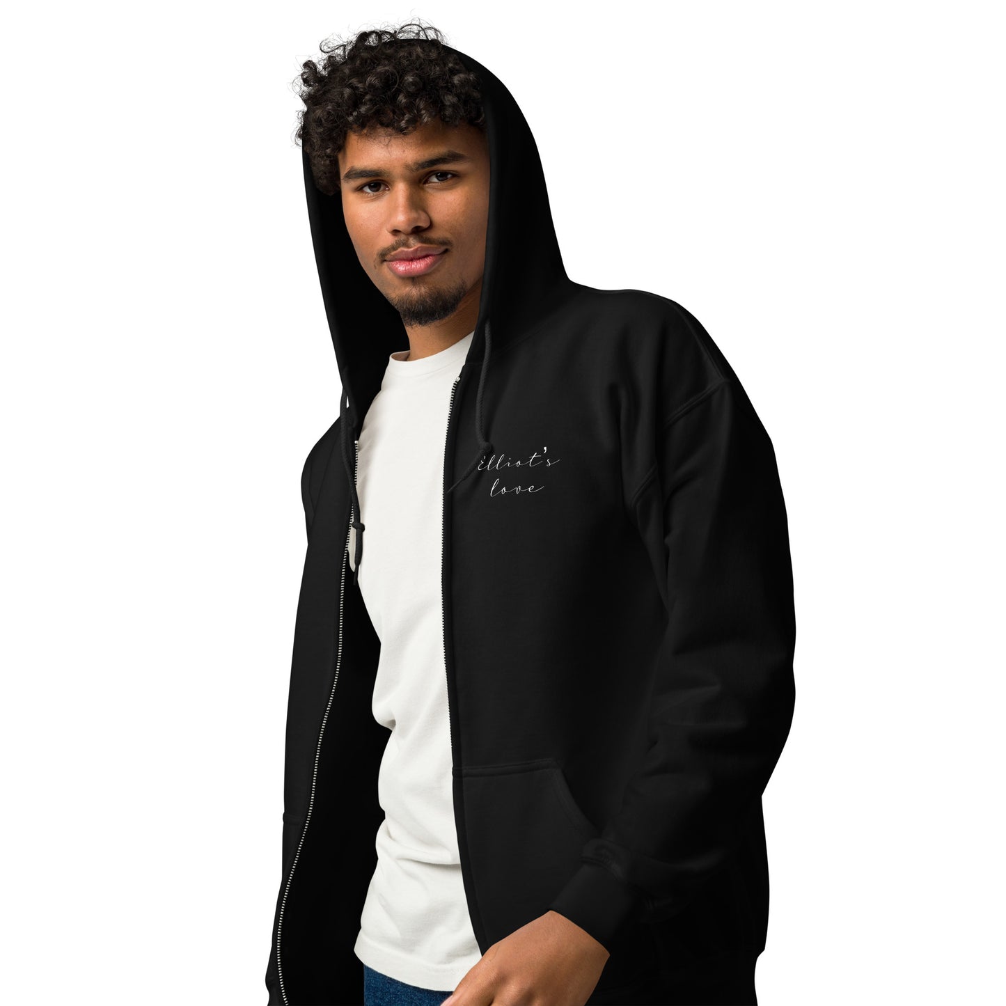 Elliot's Love zip hoodie