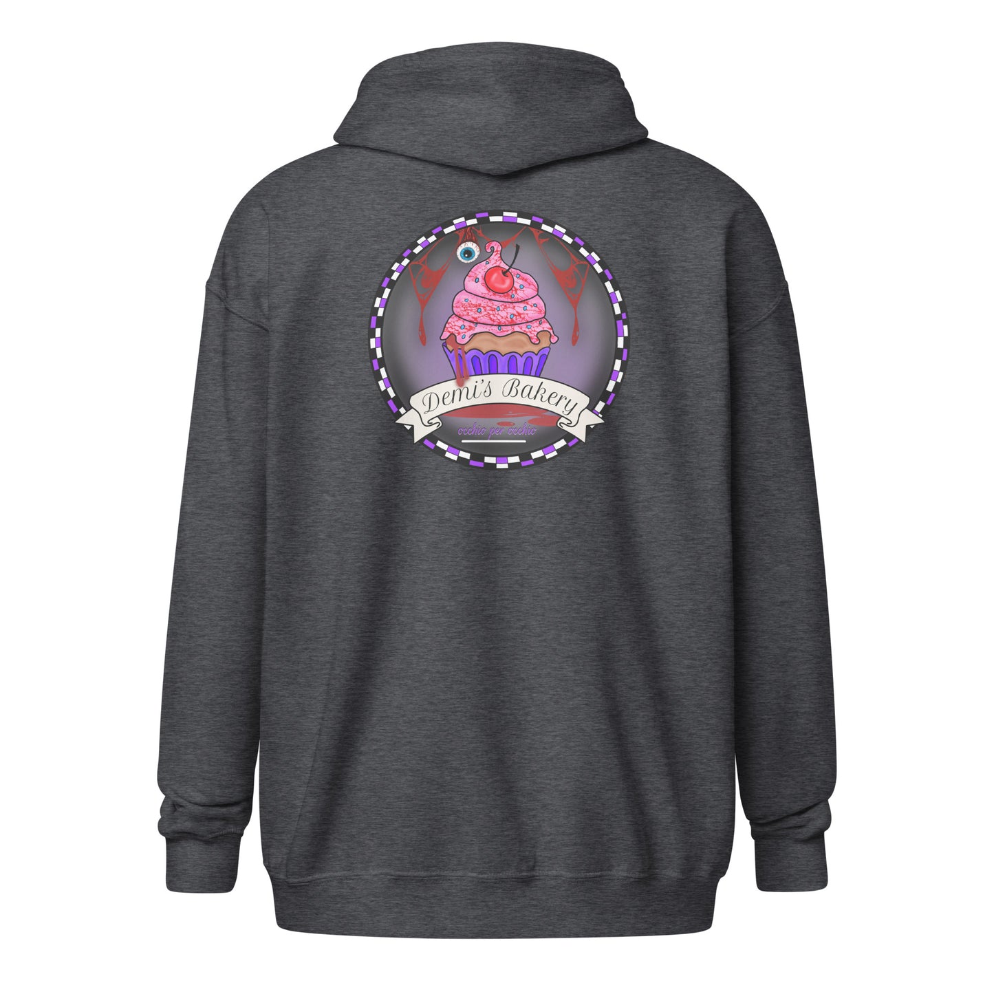 Birthday Buy Demi's Bakery zip hoodie