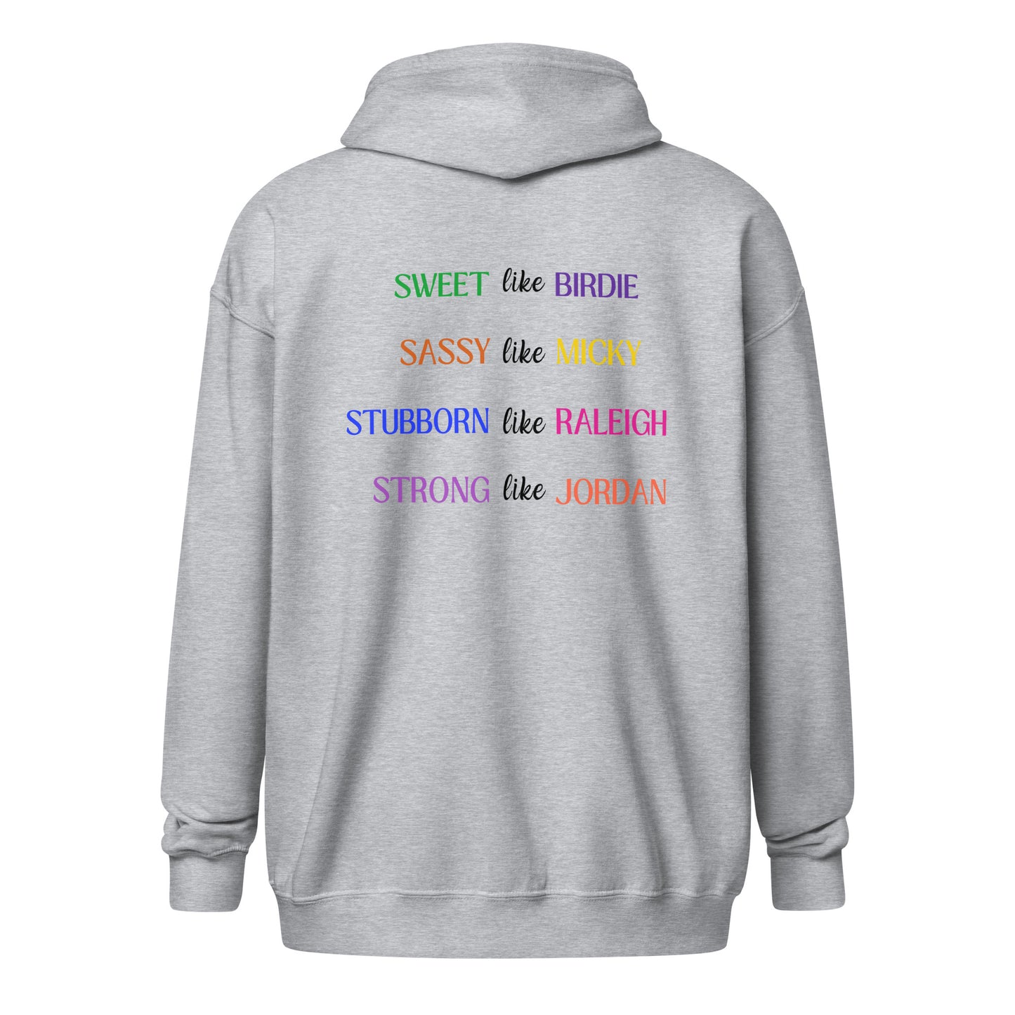 Sloane Squad zip hoodie