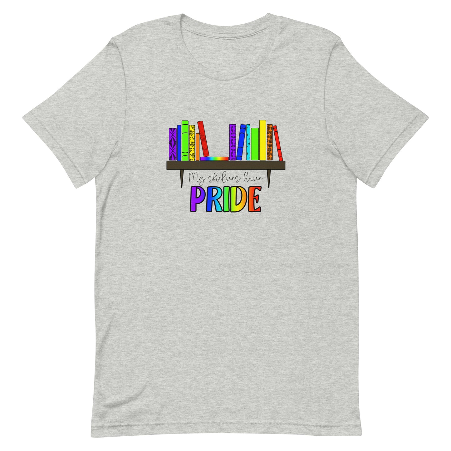 Pride Shelves Unisex t-shirt
