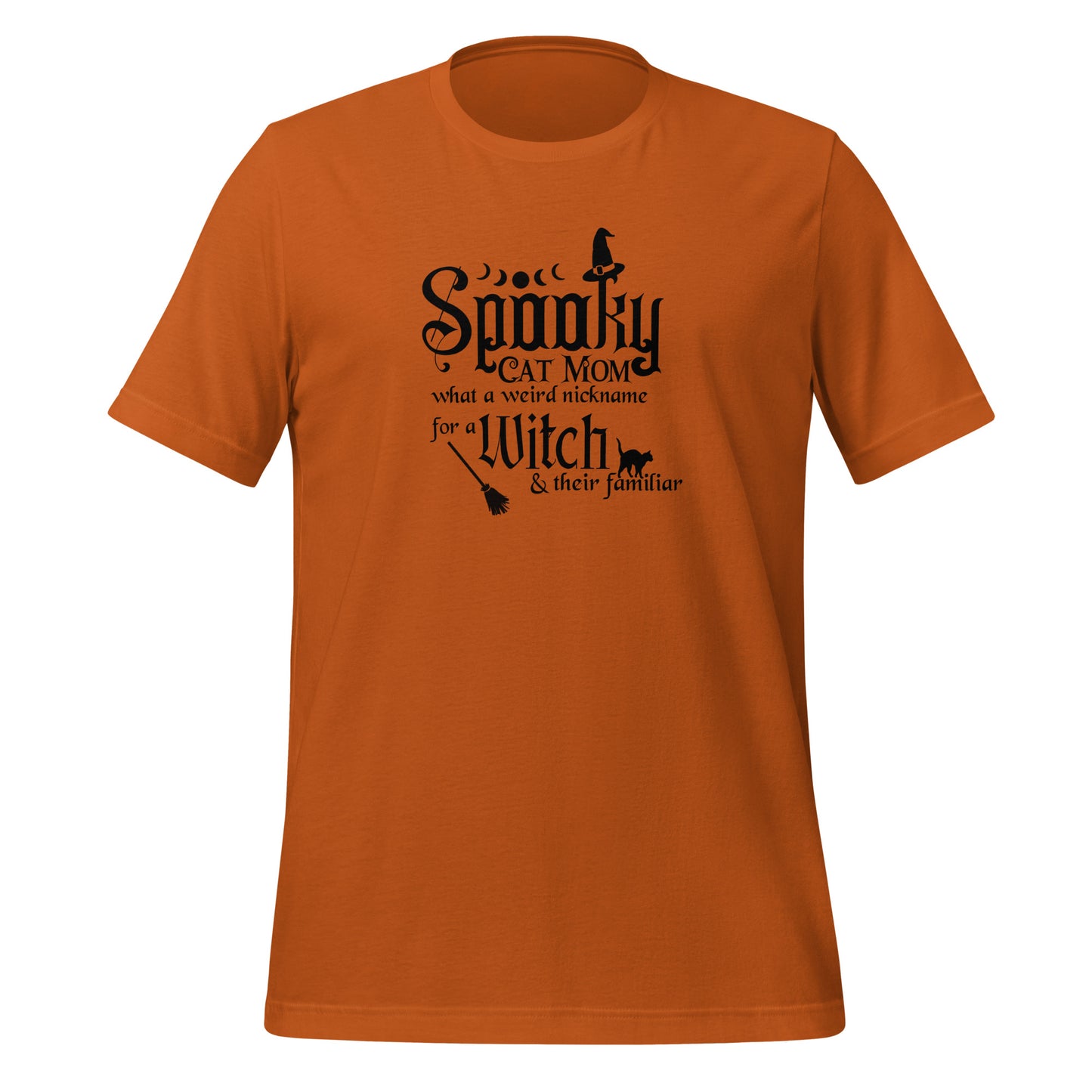 Spooky Cat Mom t-shirt