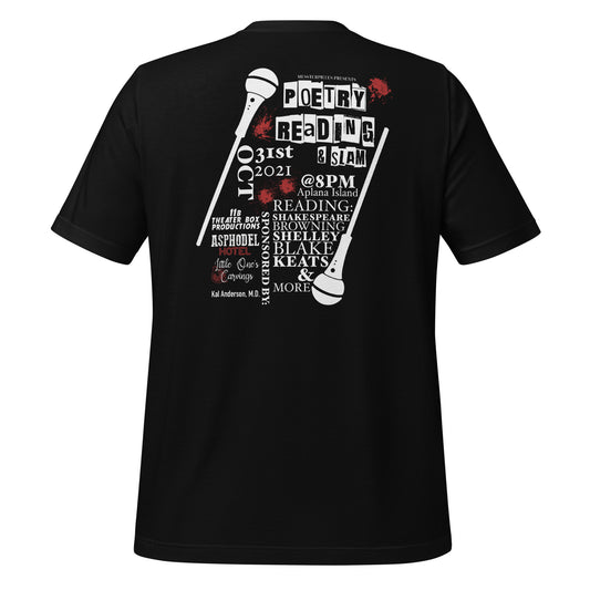 Promises & Pomegranates Poetry Slam t-shirt