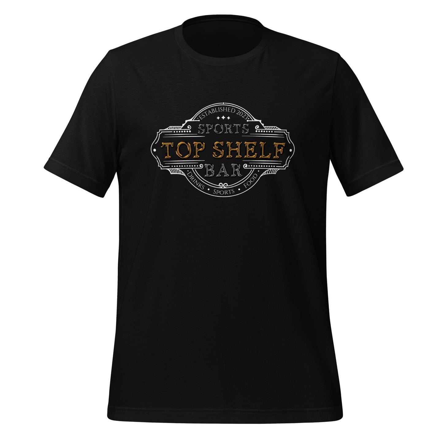 Top Shelf Sports Bar Unisex t-shirt