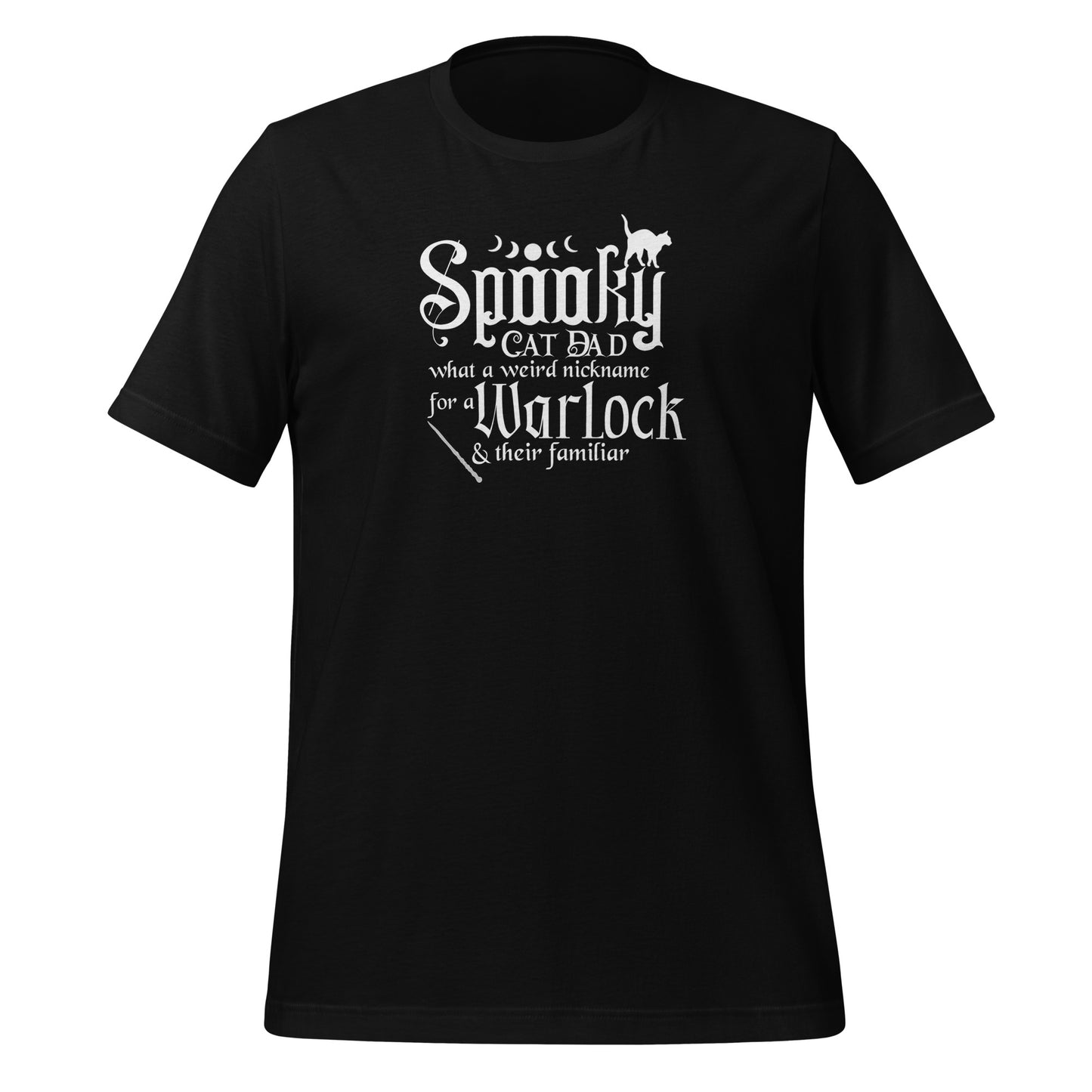 Spooky Cat Dad t-shirt
