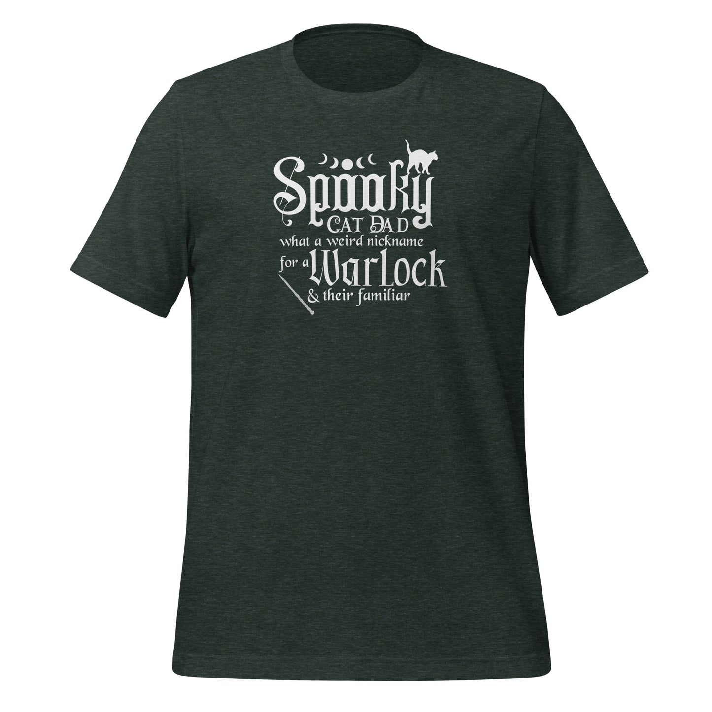 Spooky Cat Dad t-shirt