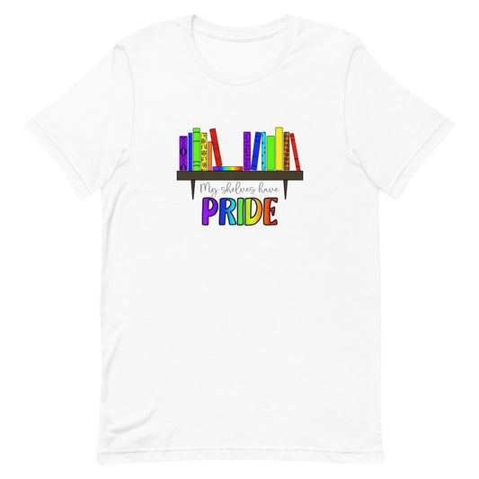 Pride Shelves Unisex t-shirt