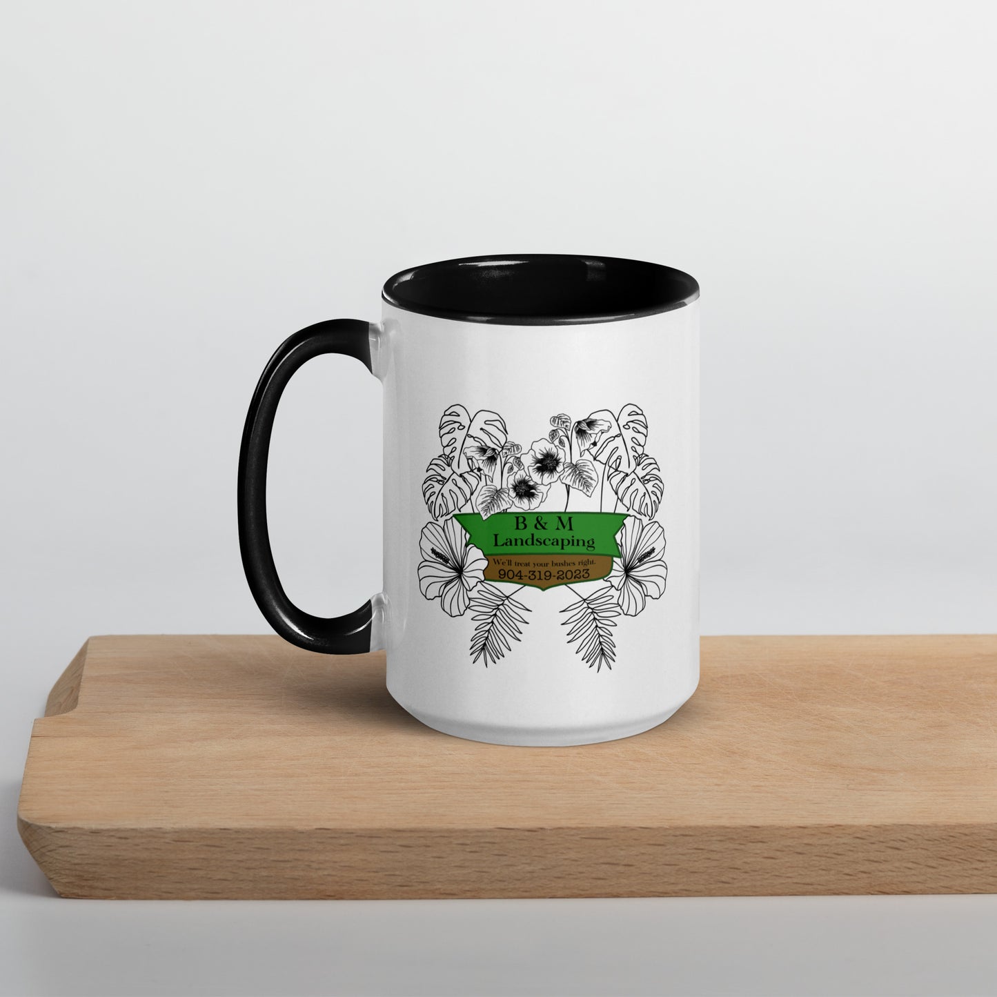 B & M Landscaping Mug