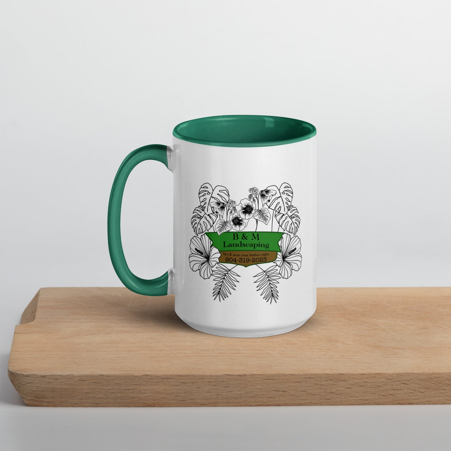 B & M Landscaping Mug