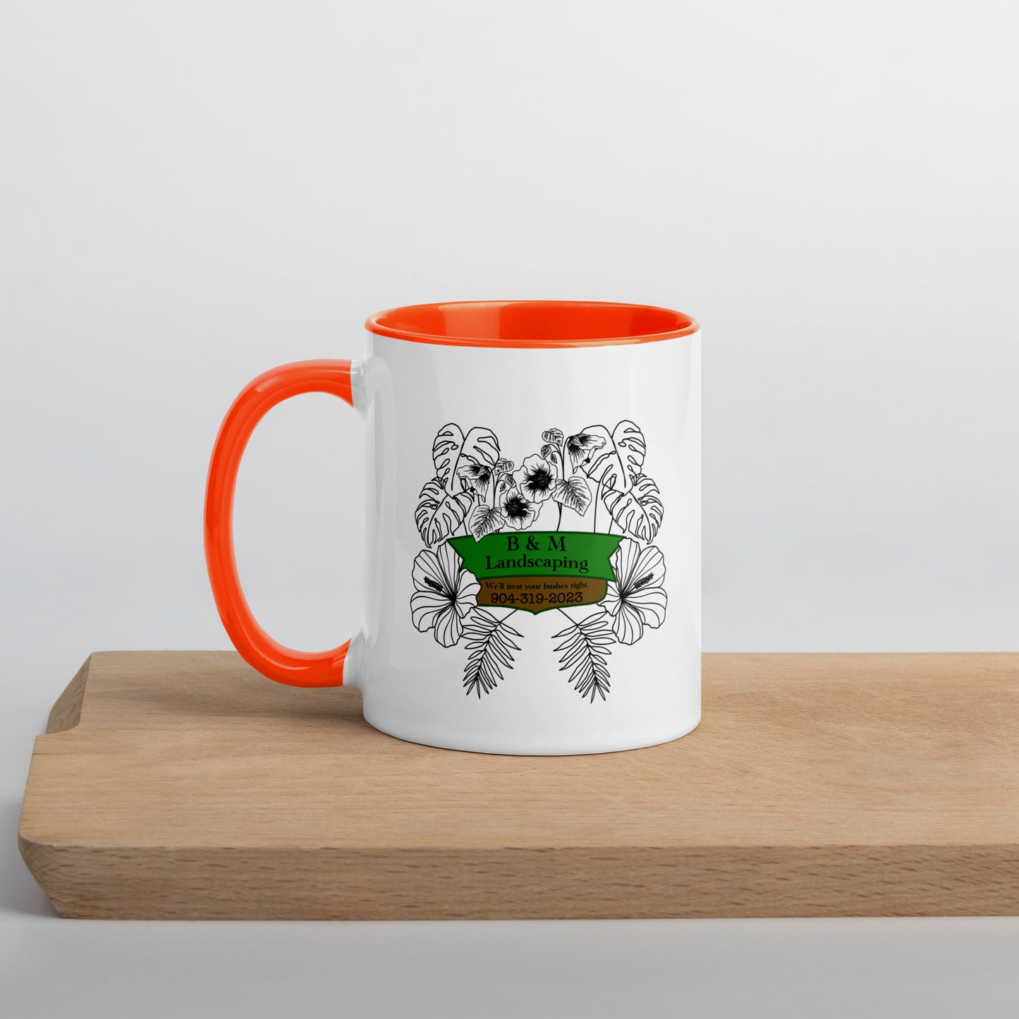 B & M Landscaping Mug