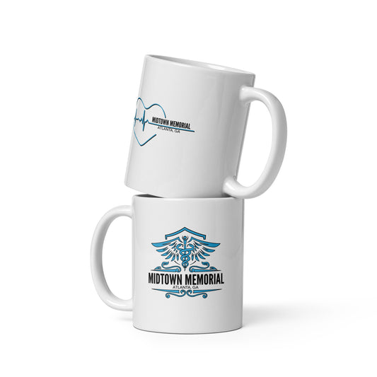 Midtown Memorial White mug