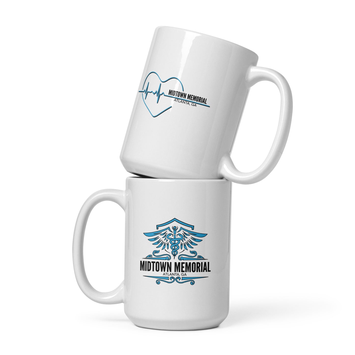 Midtown Memorial White mug