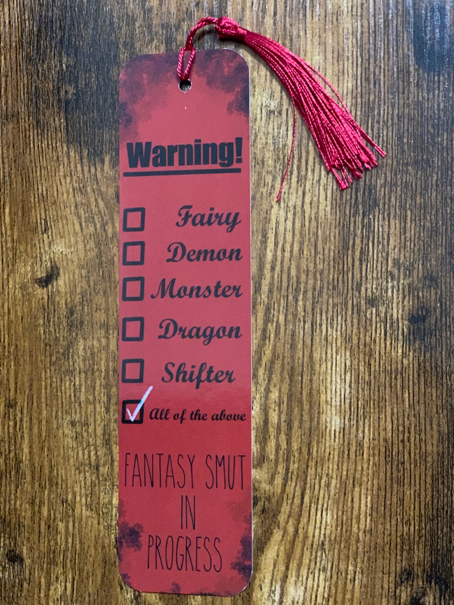 8x2 Fantasy Romance Bookmark