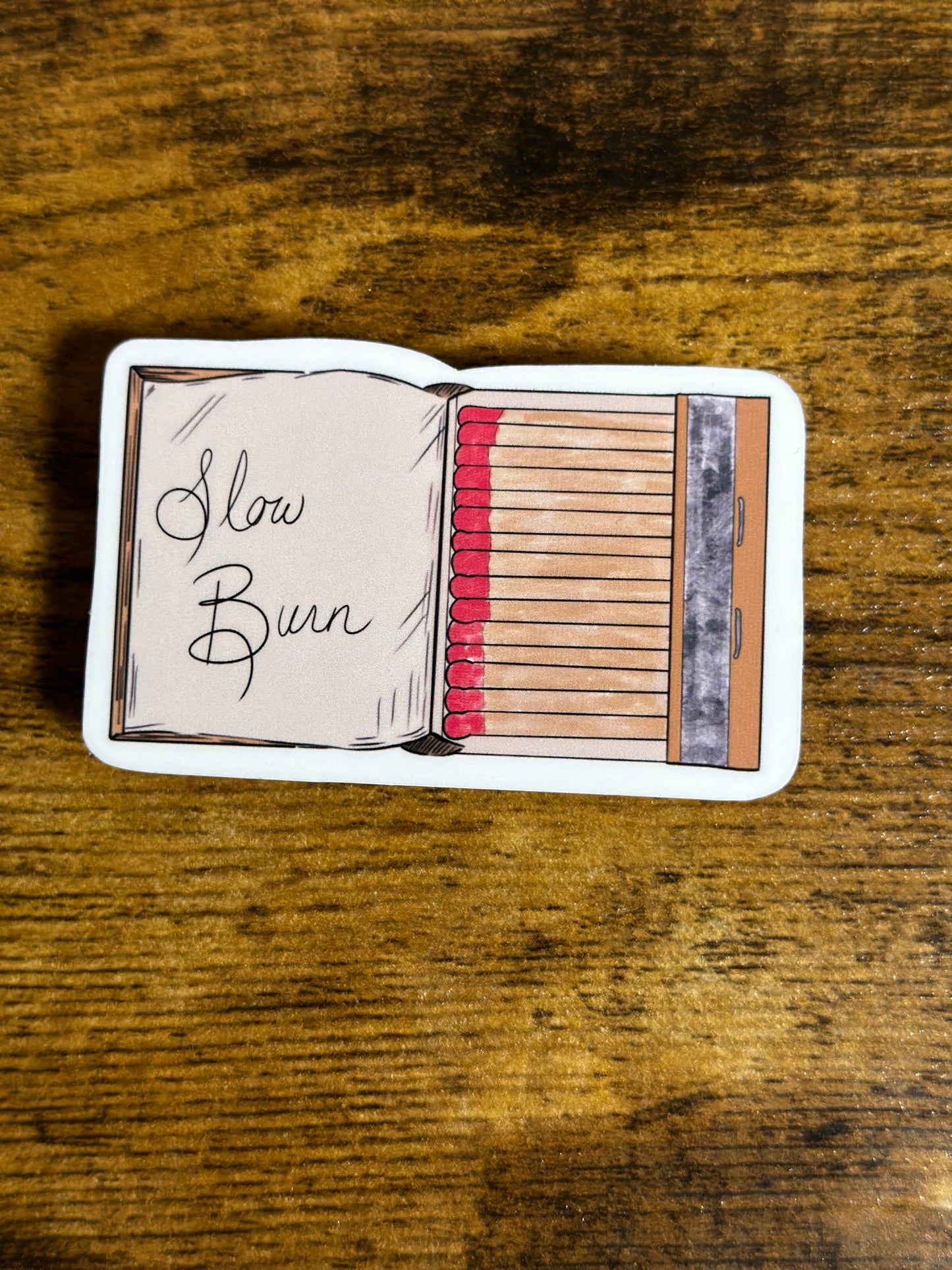 Slow Burn Trope Sticker