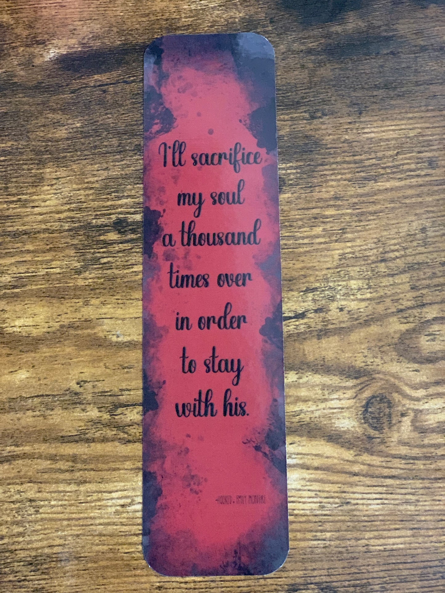 Licensed Never After Series - Hooked 8x2 Bookmarks
