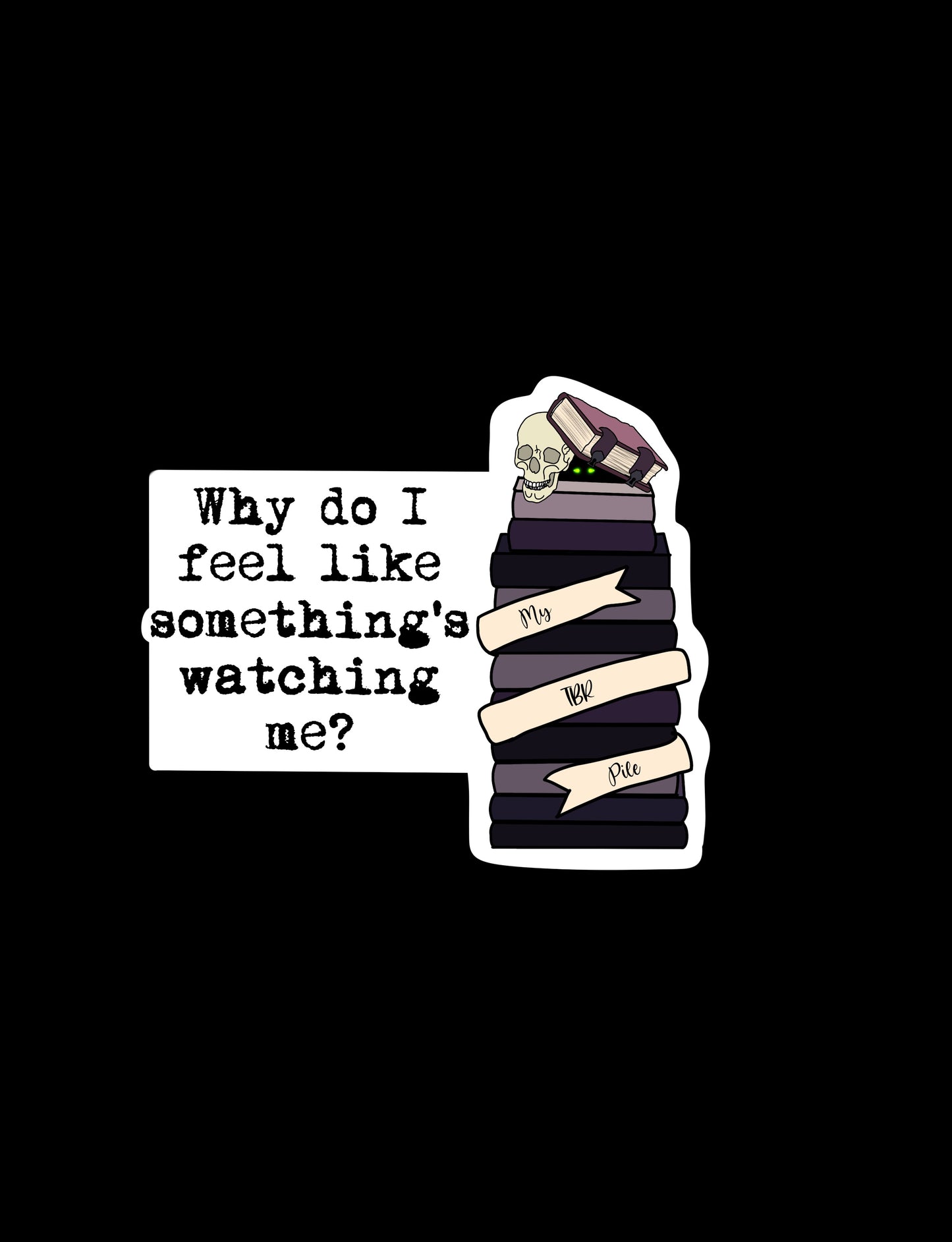 TBR Pile Sticker