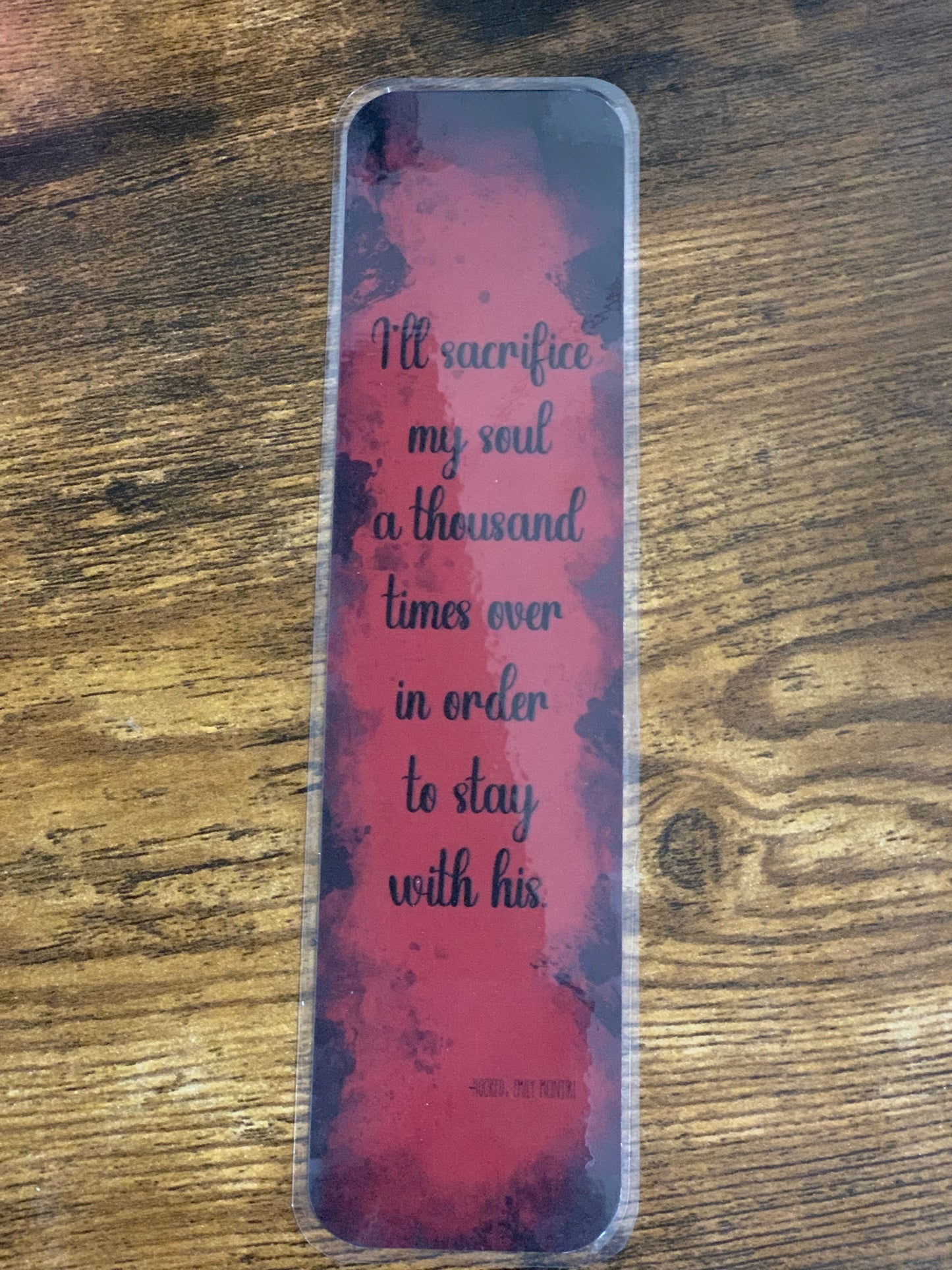 Licensed Never After Series - Hooked 8x2 Bookmarks